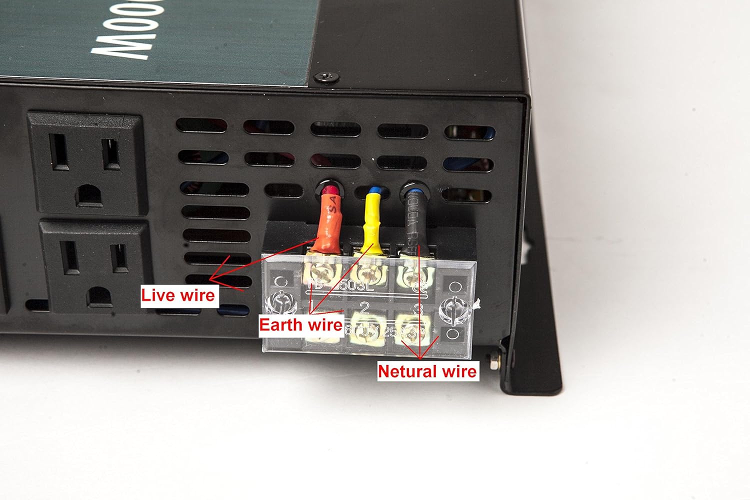 WZRELB Reliable 3000W Pure Sine Wave Solar Power Inverter 48V 120V Off Grid DC to AC Power Converter Generator Home Power Backup