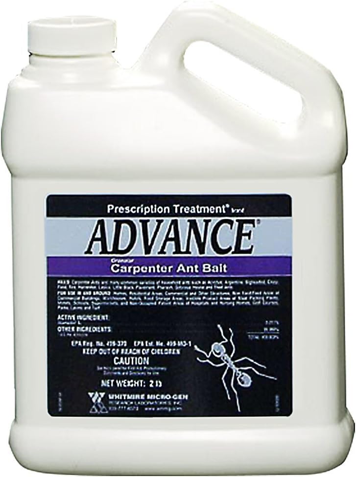 BASF Advance Carpenter Ant Bait Granules, Ready to Use Indoor or Outdoor, Attracts and Controls Ants, 2 lb.