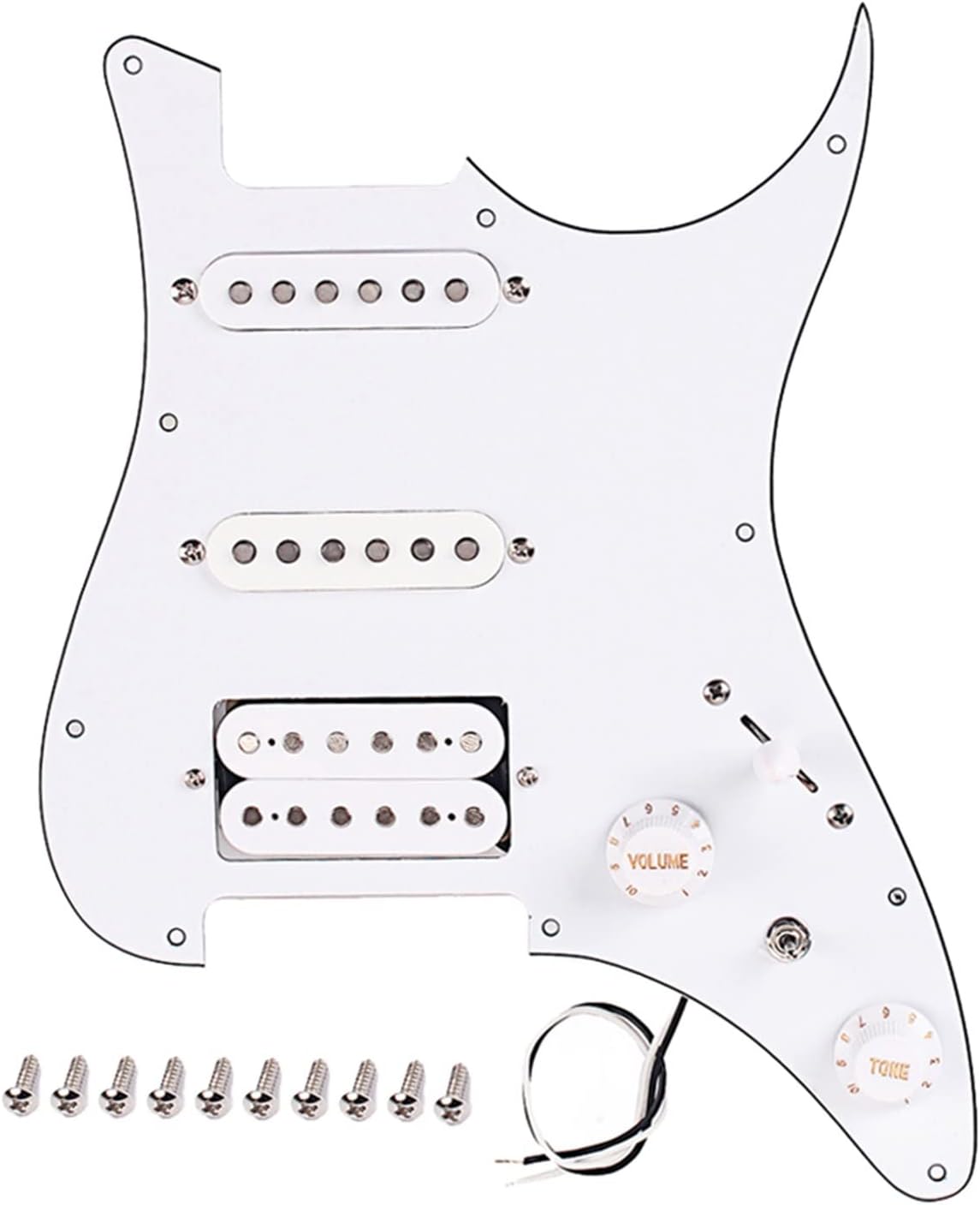 Loaded Prewired Pickguards SSH Alnico for ST Electric Guitar Loaded Pickguard