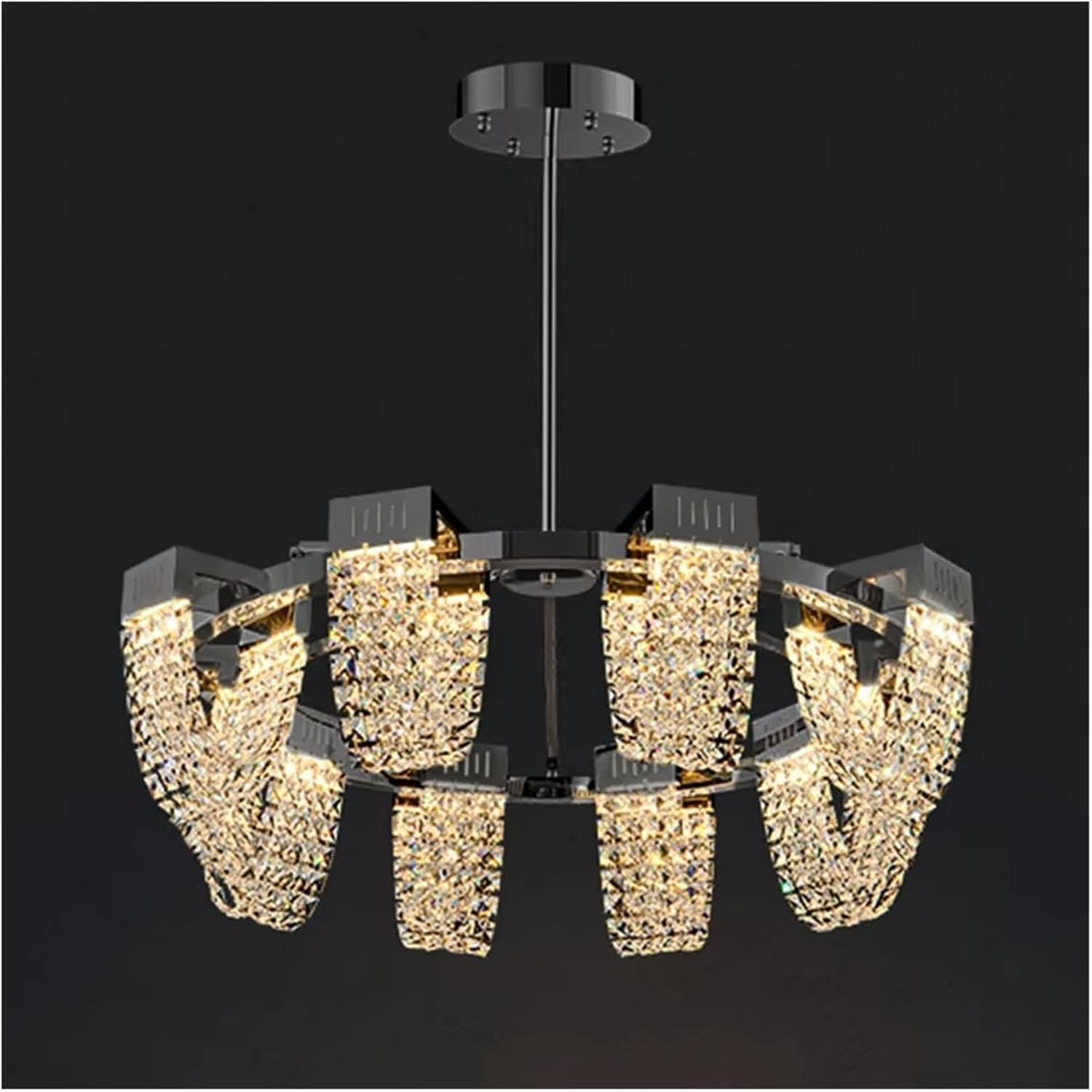 Bedroom Pendant lamp, Ceiling Light, Indoor Lighting，Crystal Chandelier Living Room Main Lamp Simple Creative Dining Room Bedroom Chandelier,Indoor Illumination