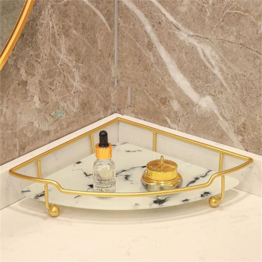 VIDI Triangular Shelf Corner Hand Sanitizer Tray Bathroom Countertop Toiletries Single-Layer Storage