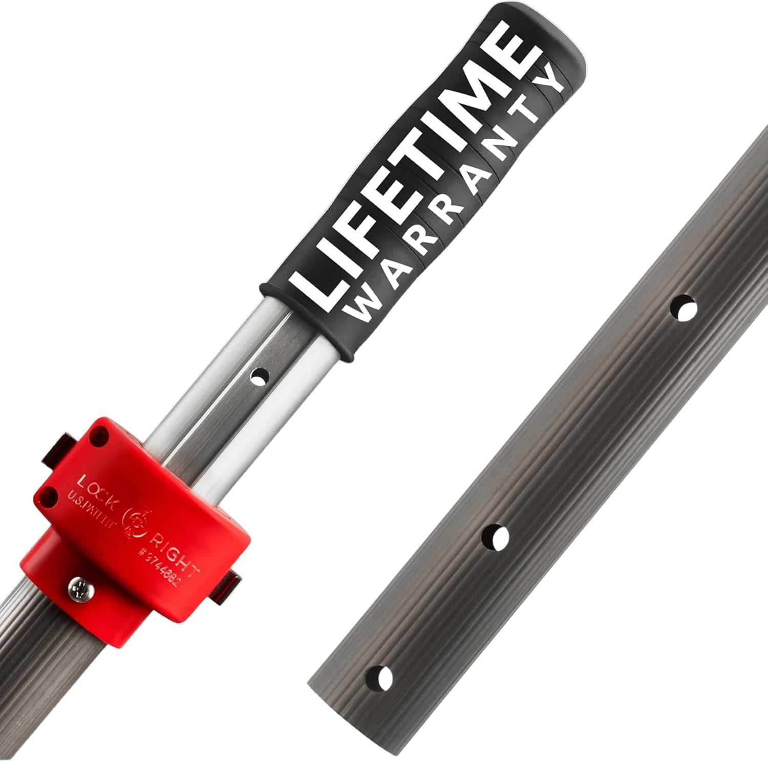 ProTuff 16ft Heavy Duty Telescopic Pool Pole – Unconditional Lifetime Replacement - Instant & Reliable Extension - Universal Fit for Nets, Skimmers, Brushes & Vacuums - Anti-Slip, Comfort Grip