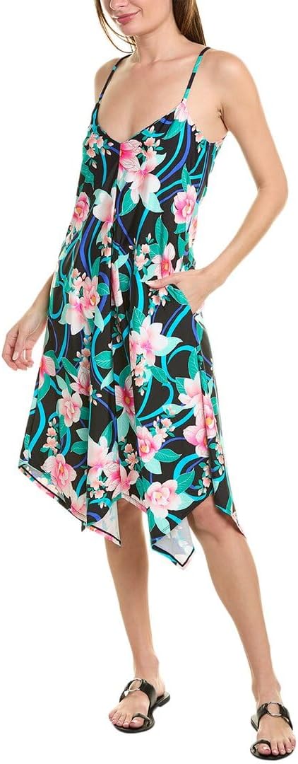 La Blanca Womens Midi Dress Swimsuit Cover Up