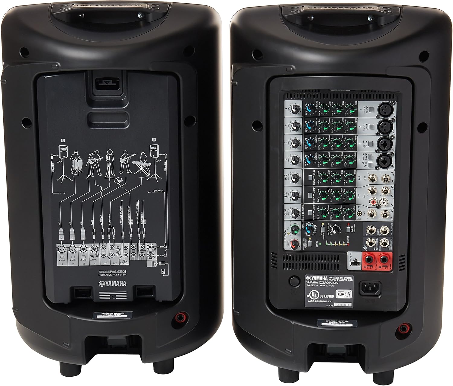 Yamaha STAGEPAS 600I Portable PA System