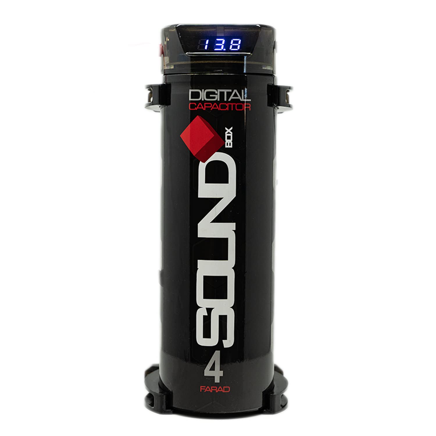 SoundBox SCAP4D, 4 Farad Digital Capacitor w/Distribution Top