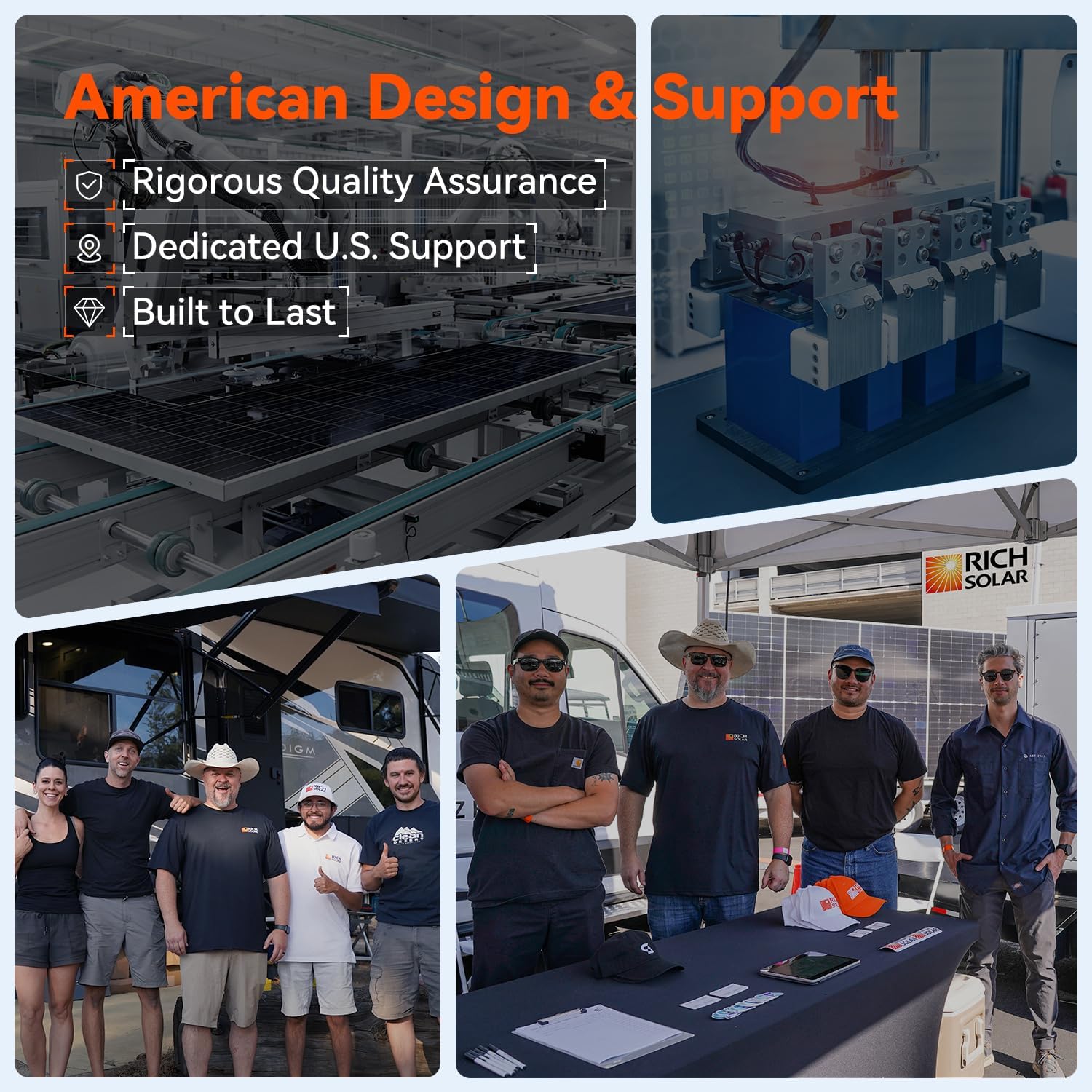 RICH SOLAR Bravo 50 | 50A MPPT Solar Charge Controller with Bluetooth – 12V/24V Auto-Detect, Lithium & Lead-Acid Battery Support for RVs, Campers & Off-Grid Systems