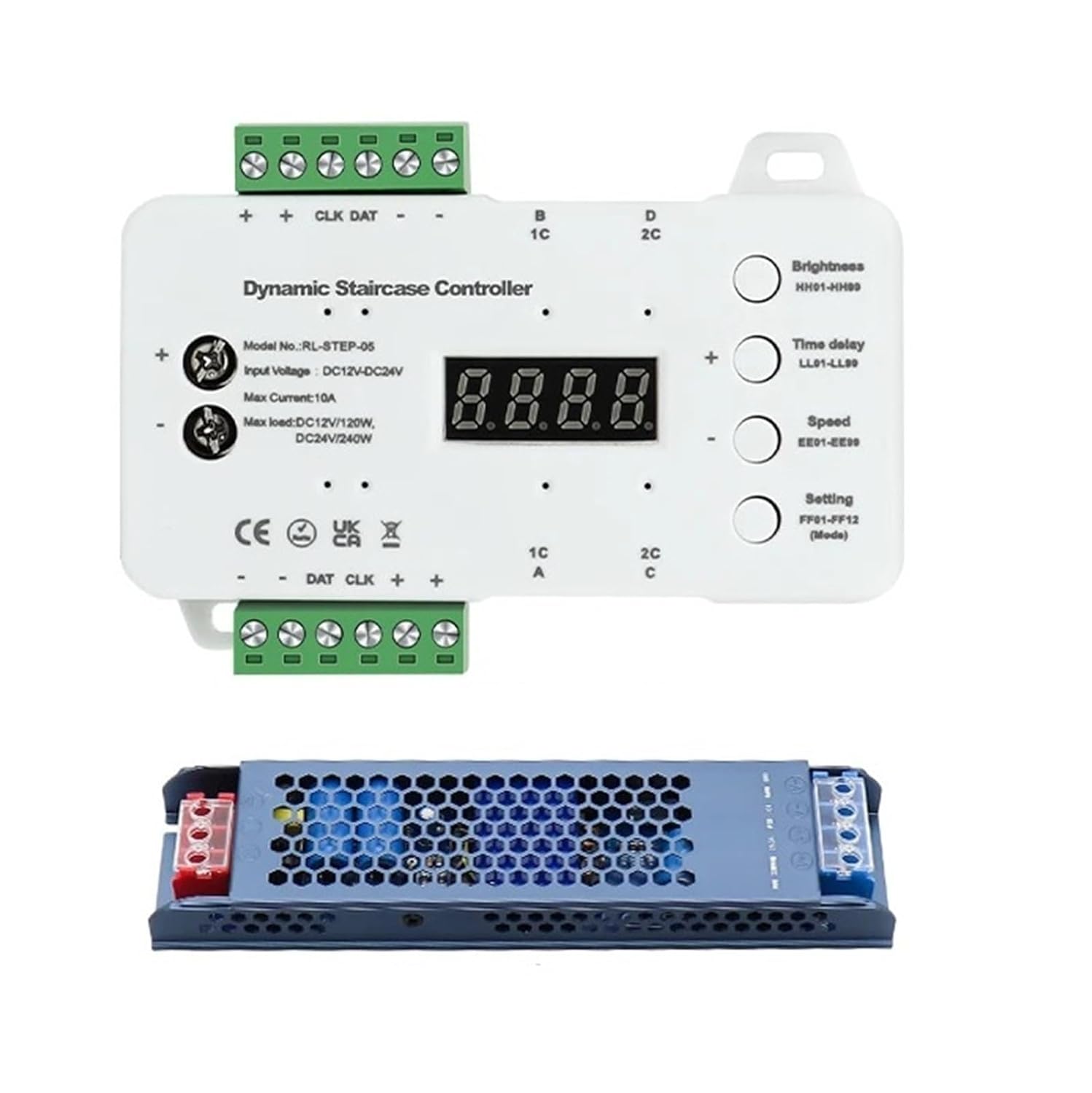 Stair Light Strip kit Motion Sensor Switch with COB Light Strip House Steps Stair Lighting Automatic Control(40 Step Warm White)