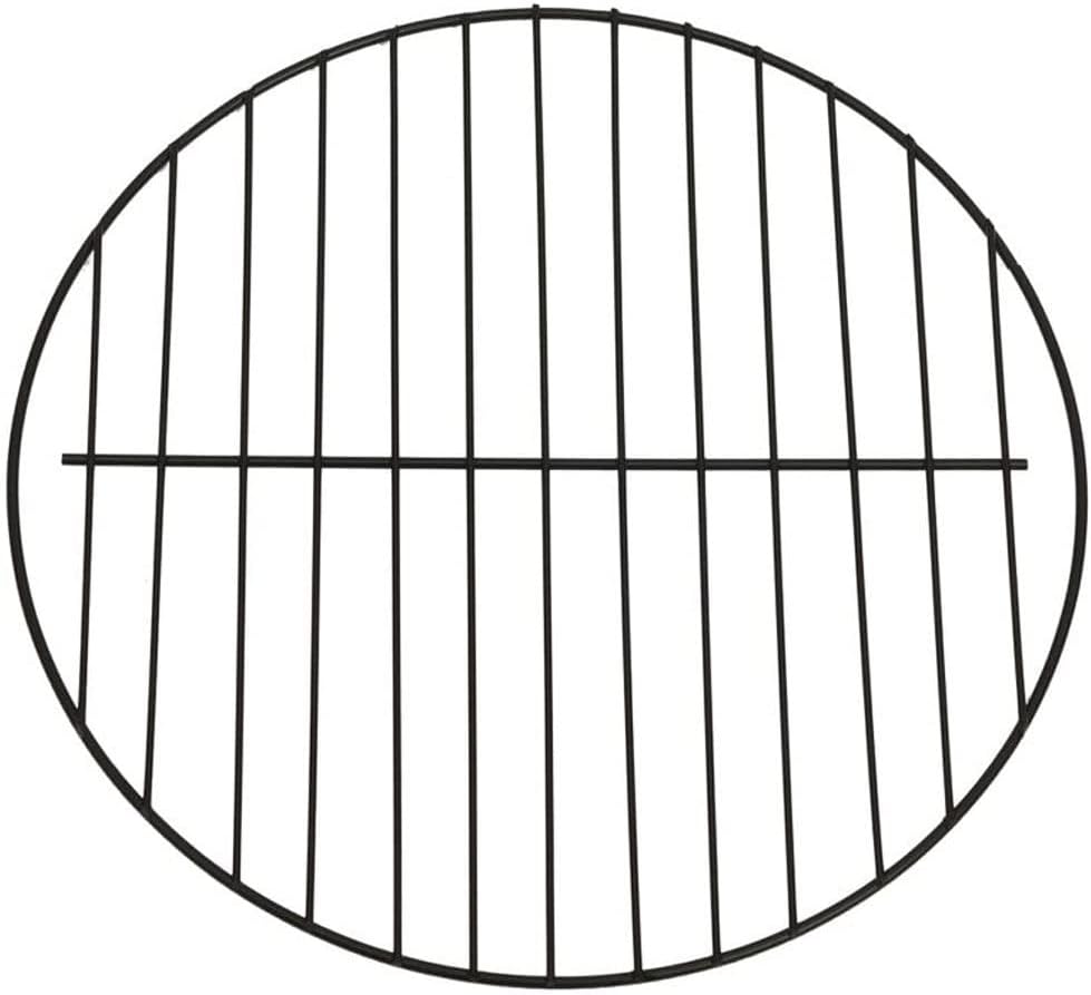 BBQ Grill Outdoor 22''fire Pit Outdoor Wood Burning Firepit Bbq Grill Steel Fire Bowl with Spark Screen Cover and Poker,for Camping Beach Backyard