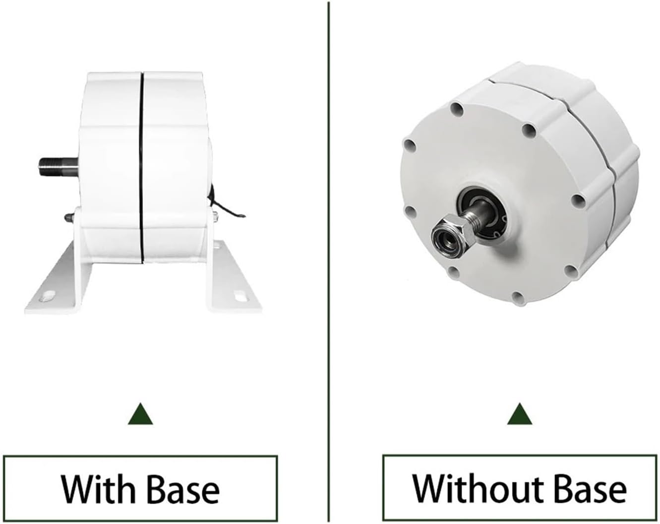 Wind Turbines, Low Speed 2000W 12V 24V 48V Permanent Magnet nerator rador De Energia AC Alternators Use for Wind Turbine Water Turbine(WB,12V)