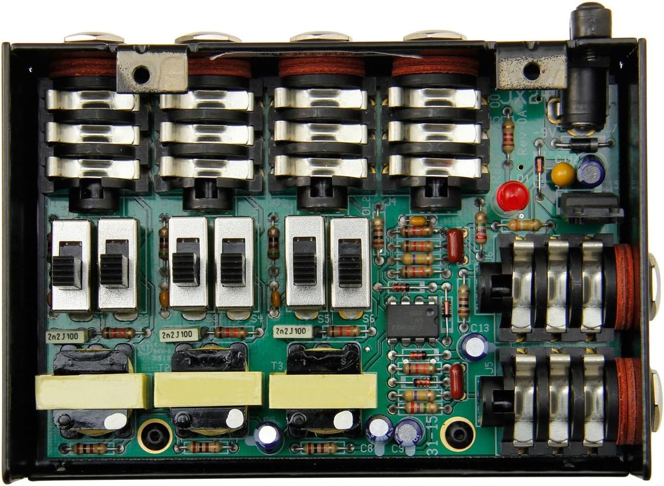 Radial Shotgun 4-channel Amp Driver