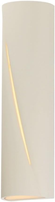 ET2 Puff 27W 1 LED Light Outdoor Wall Mount with Chaulk White Finish