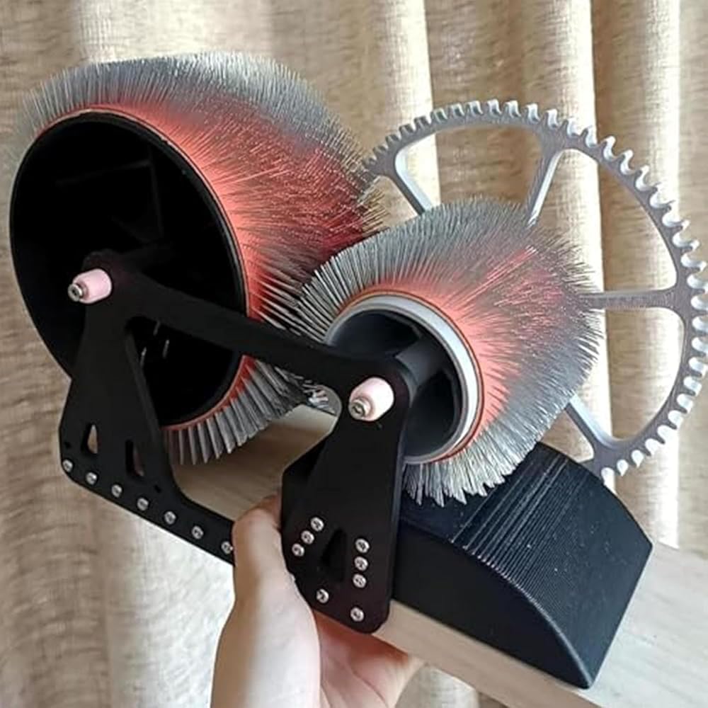 Wool Carding Machine, Manual Wool Felt Drum Carder for DIY Craft, Fast Color Mixing, Combing, Spinning, Ideal for Carding Wool Fibers and Making Felt Projects