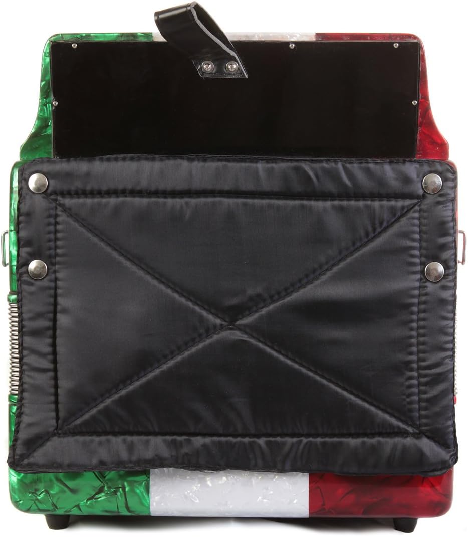 Rossetti 31 Button Accordion 12 Bass GCF Mexican Flag