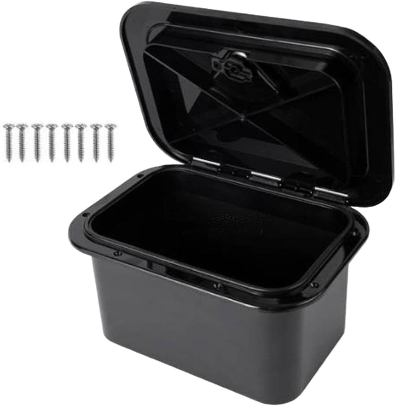 Marine Deck Storage Box Lockable Hatches Tackle Organizers Embedded Tool Box Fishing Tackle Container