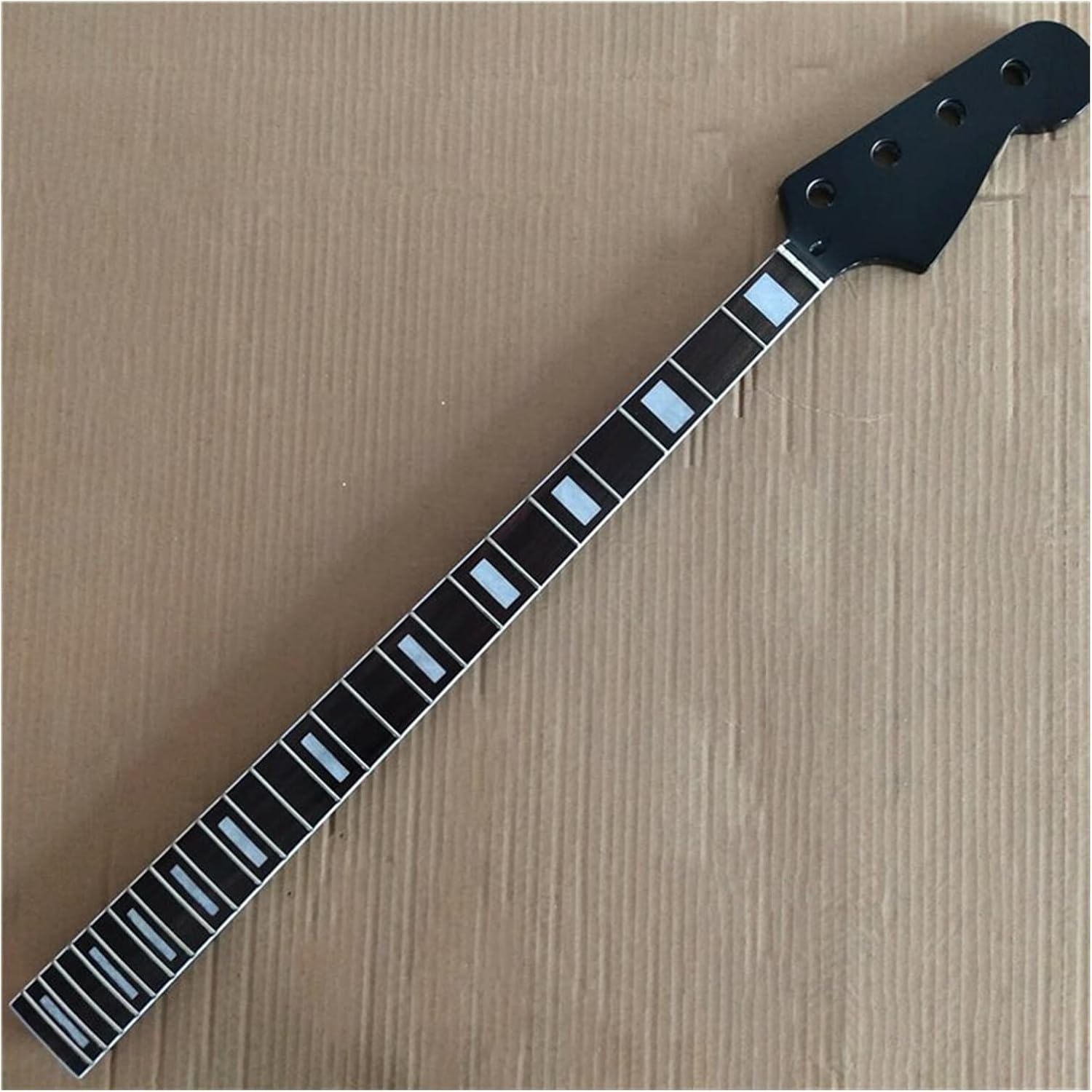 TSTS Maple Bass Neck for 4 String 24 Fret Electric Bass Guitar Neck Replacment Guitar ​Neck Replacement