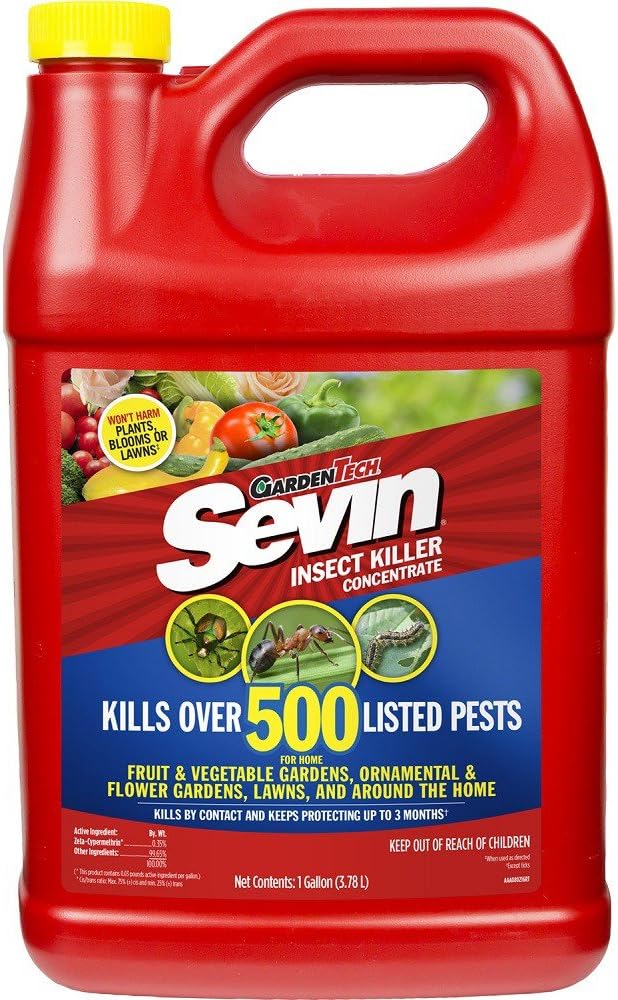 Sevin 100530124 GardenTech Insect Killer Concentrate, 1gal, 1 Gallon