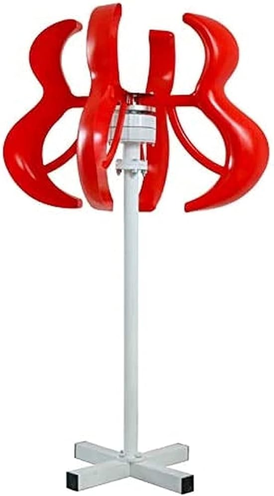 Wind Turbines,Vertical Wind Turbines Generator, 6000W Wind Power Turbine Generator with Controller Windmill Energy Turbines Charge for Outdoor Garden Streetlight