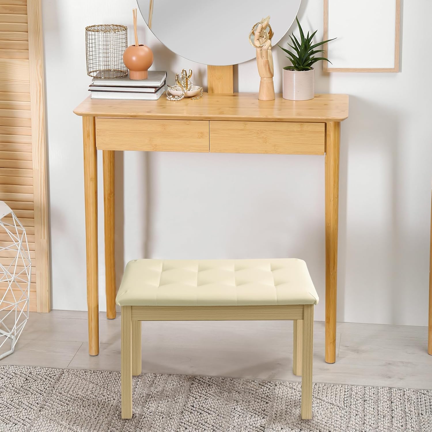 ZHRUNS 88 Key Piano Keyboard Digital Piano with Solid Wood Furniture Stand