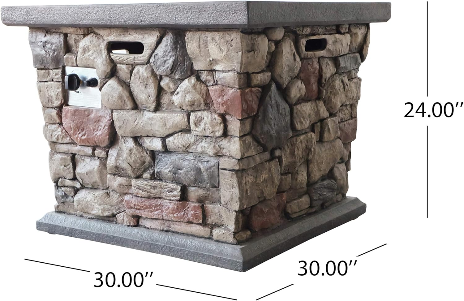 30' Square FIRE Pit 40,000 BTU