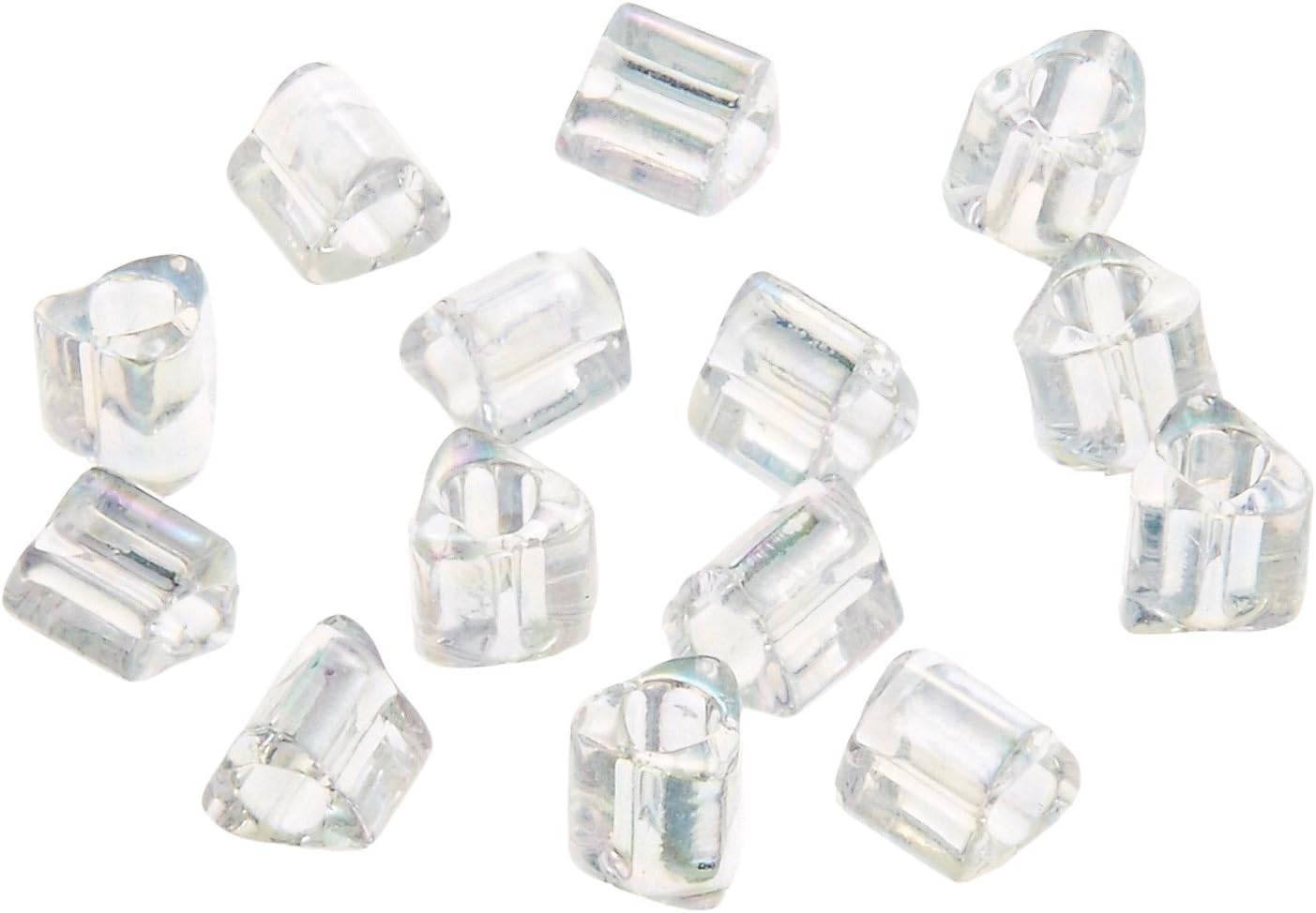 TOHO No.161 Triangular Beads, Large, 6 Bundles, Thread Threading Beads, Outer Diameter Approx. 0.1 inches (3 mm), 192.8 ft (60 m)