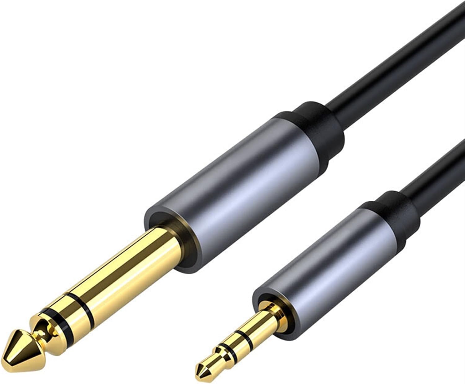 3.5mm Male to 6.5 Male Cable Mobile Computer Guitar Amplifier Cable Guitar Interface Audio Cable (Color : 5m)