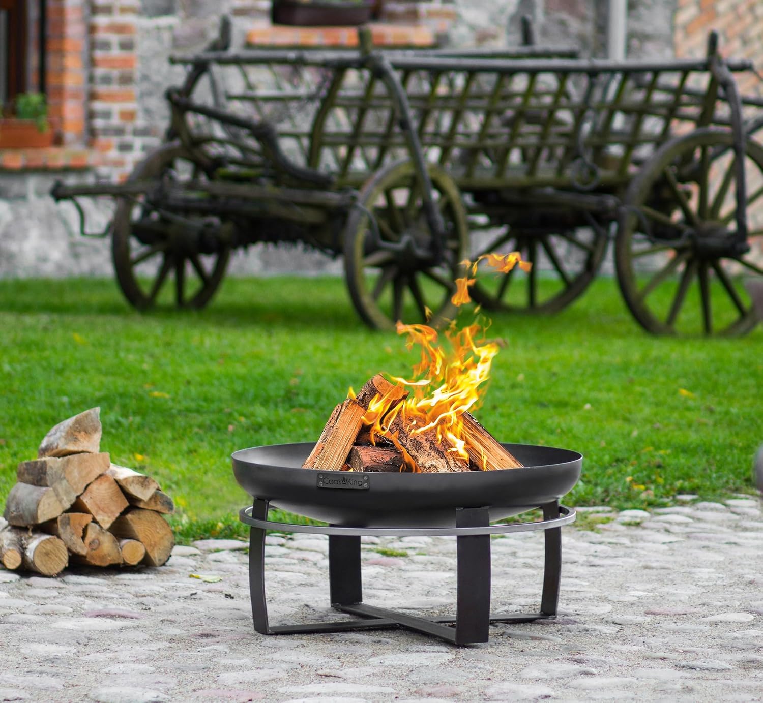 Cook King 111262 Viking Fire Bowl, 31.5
