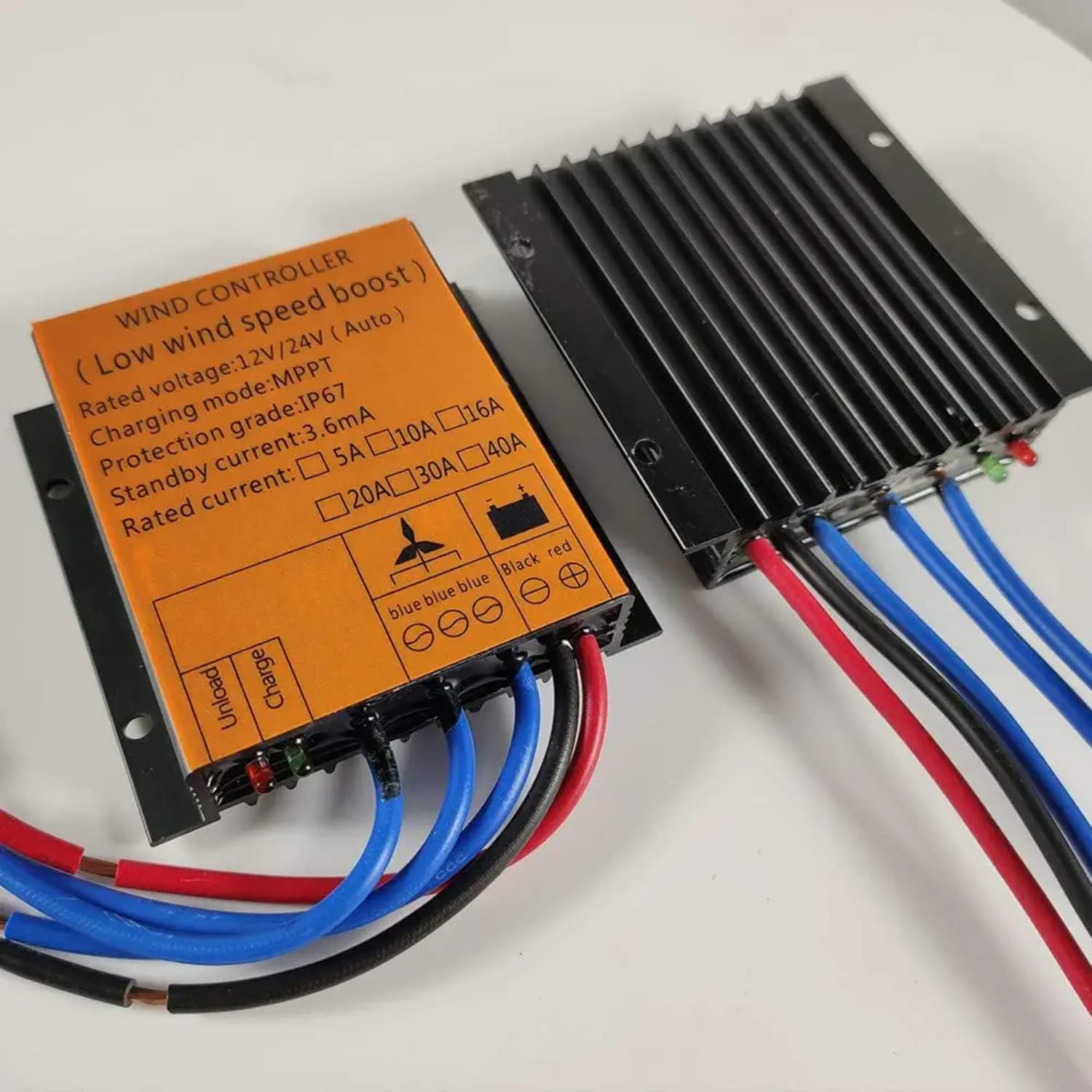 PERON 6000W Magnetic Levitation Wind Turbine Generator,110V 220V No Noise Vertical Axis Wind Turbine Generator Kit with MPPT Controller for Home Energy Supplementation (220V)