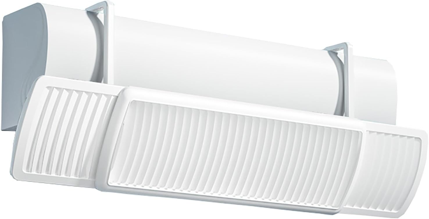 Adjustable and Universal Air Conditioner Deflector, Air Conditioning Windshield for Wall Air Conditioning, No Installation