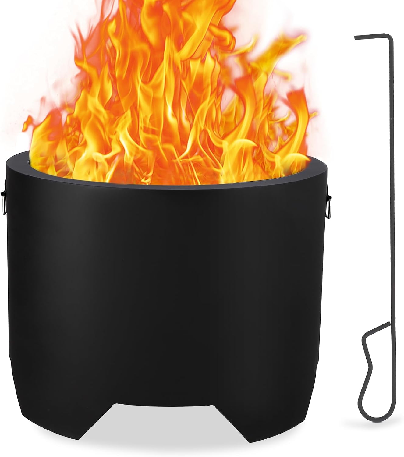 Stove Bonfire 2.0, Smokeless Fire Pit, Wood Burning Fireplaces, Portable Outdoor Firepit - Ideal for for Backyard, Patio, Garden, Picnic, Camping, H: 13 in x Dia: 16 in, 19 lbs