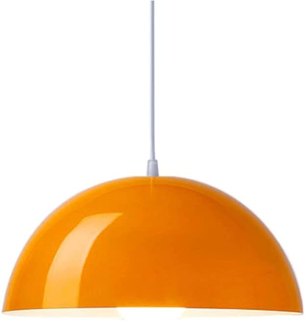 Modern Industrial Pendant Light Chandeliers Multi Color Ceiling Hanging Light Set, Vintage Lampshade Oil Rubbed Metal Finish Semi Flush Mount Decorative Lamp Macaron Color Shopping Mall Cafe