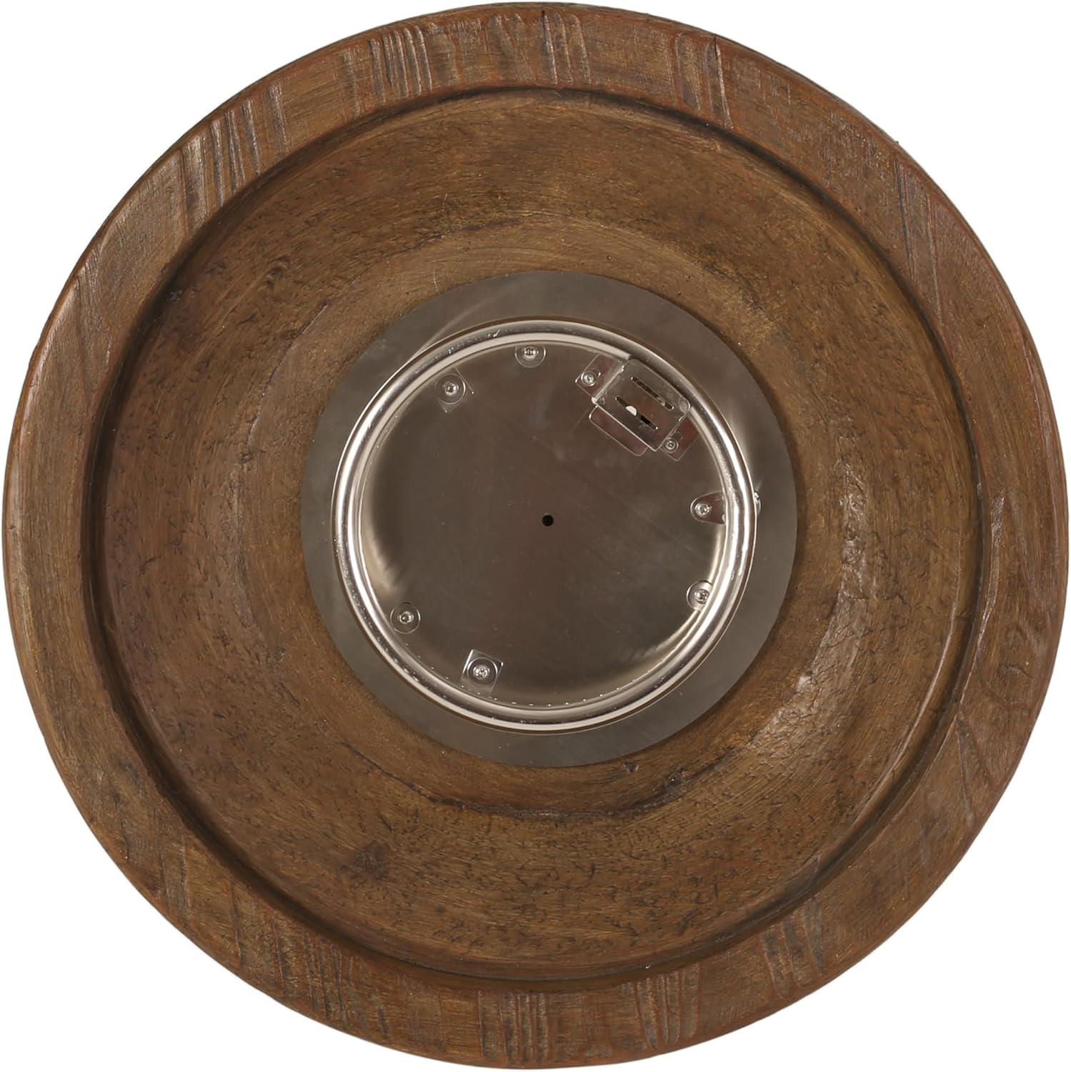 25-inch Round Dark Brown Fire Pit, 40,000 BTU Outdoor Propane Fire Bowl with Lightweight Concrete Design for Patio Garden Backyard 62229.00DBRN-40K