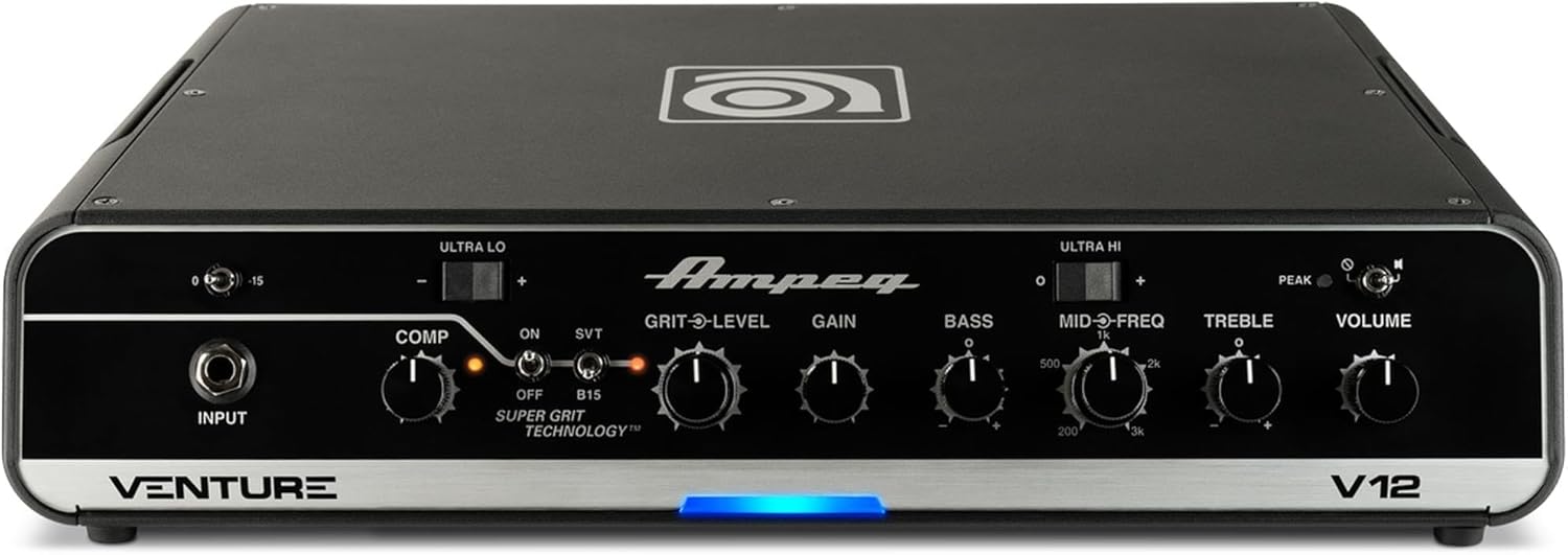 Ampeg Venture V12 Bass Guitar Head, 1200 Watts