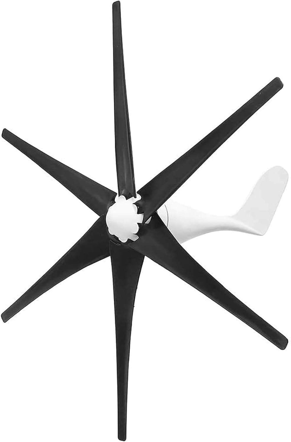 12V-220V Vertical Axis Wind Turbines Kit,14000W Generator Windmill Energy Charge Turbines for Home Camping(6 Blades)