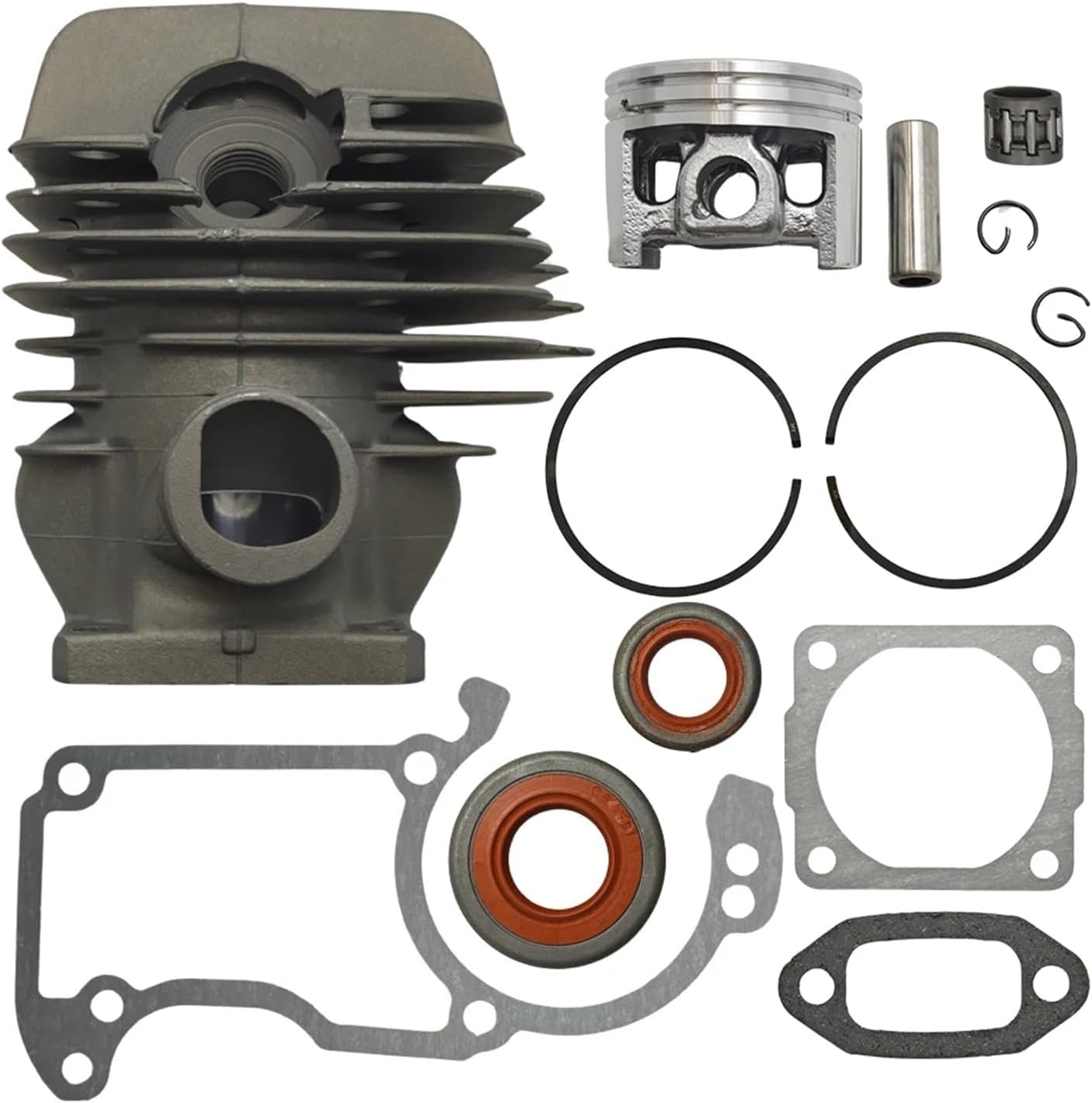 Replacement 44 7mm Plated Cylinder Piston Kit Fit Fit for 026 026pro Ms260 Big Bore Chainsaw Garden Power Tool Accessories Lawn Equipment Parts