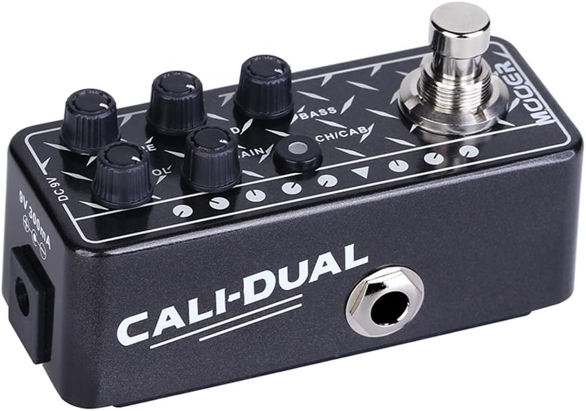 MOOER Micro Preamp 011 Cali-Dual Digital Preamp Pedal