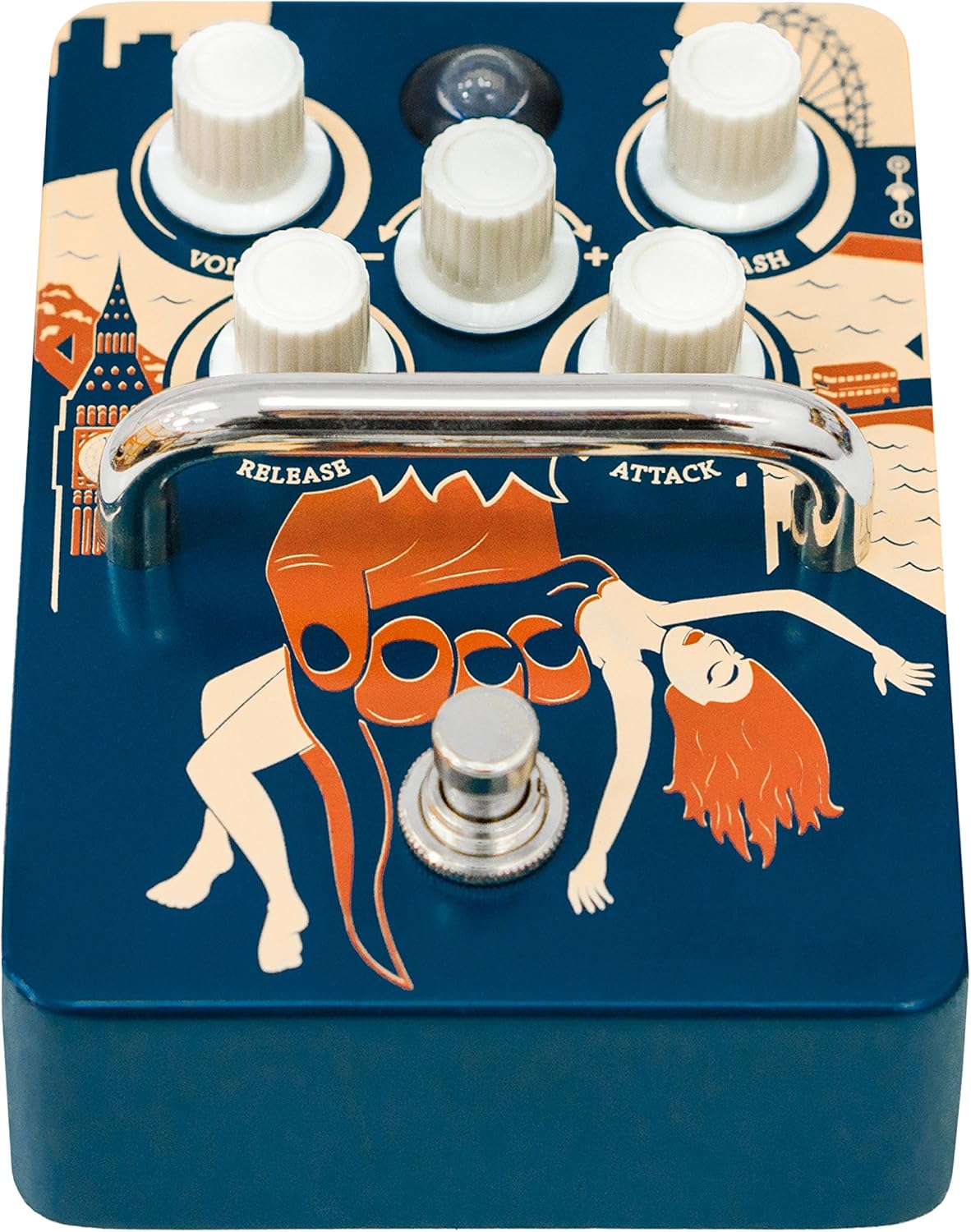 Orange Kongpressor Optical Class A Compressor Pedal