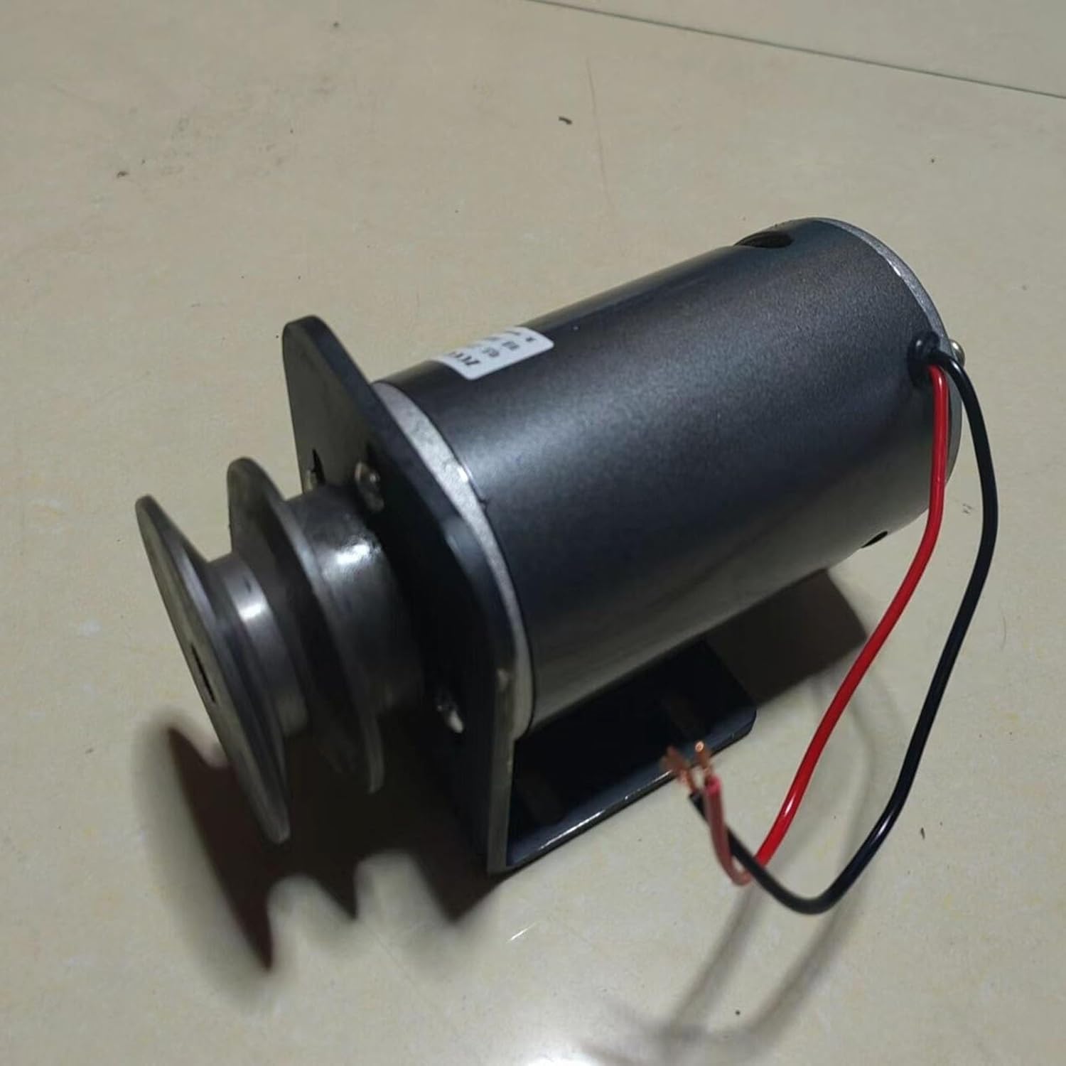 550W DC Generator 36V/48V/60V/72V/220V Permanent Magnet Generator DC Wind Turbine Battery Car Charging Permanent Tape Pulley (Color : 60V, Size : 550W)