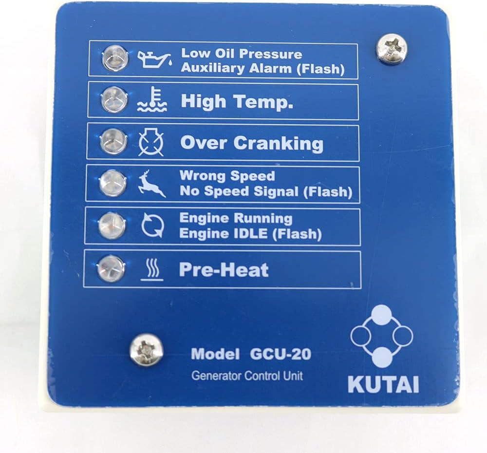 Original KUTAI GCU-20 Automatic Generator Controller Engine and Generator Control Unit