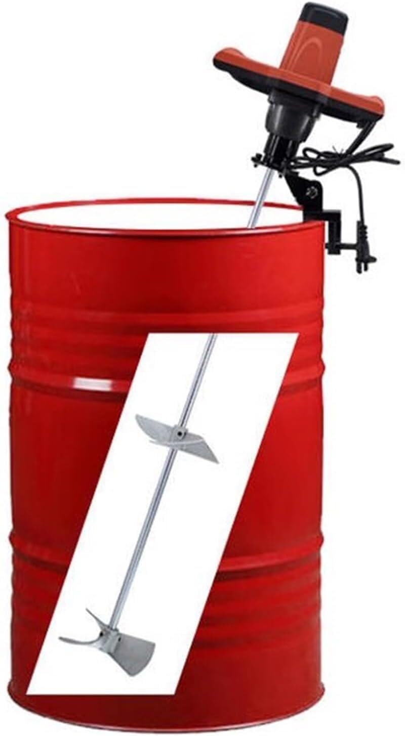 3280W Electric Pneumatic Agitator, Tank Barrel Clip Paint Stirrer,Air Agitator Paint Mix Tool, Coatings Mixing Machine for Paints, Coatings, Glues, Inks
