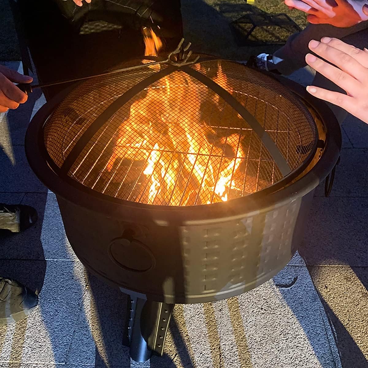 Outdoor Fire Pits,Camping Stove,Bonfire Evening fire Basin Outdoor fire Stove Barbecue Stove fire Basin Heating Courtyard fire Stove fire Basin Bonfire Stove