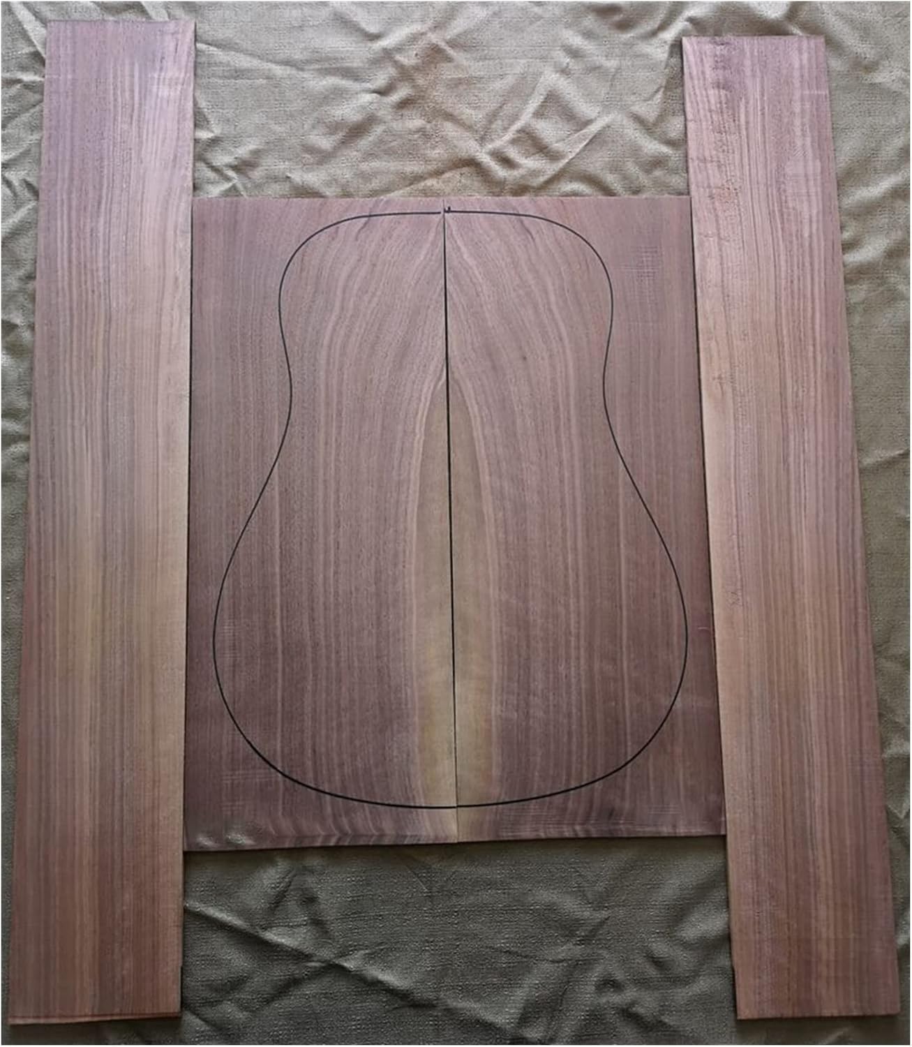 1 Set Guitar Back and Side Kit 41inch Guitar Panel Guitarra Making Material DIY Guitar Kit (Color : 20)