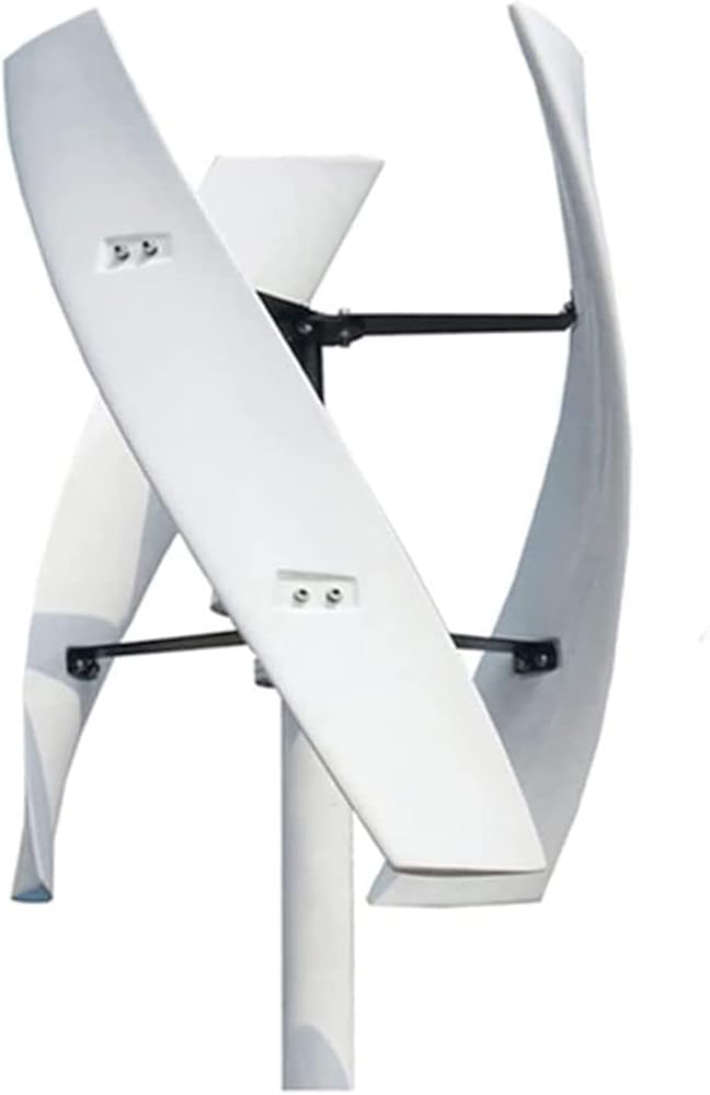 12V-220V 3 Blades Wind Turbine Generator Kit,10000W with MPPT Controller No Noise Wind Power Turbine Generator Kit Suitable for Wind Power Systems