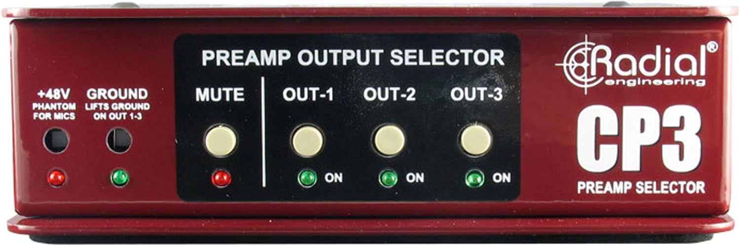 Radial Cherry Picker 4-Channel Preamp Selector