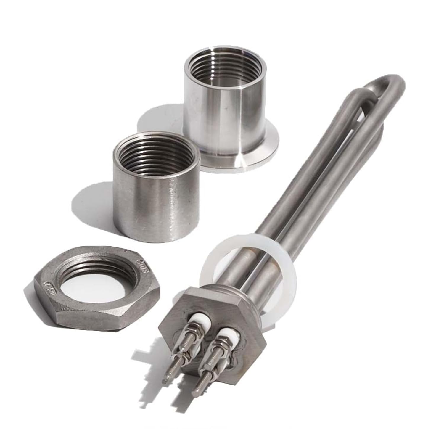 1 INCH NPT Heating Element DC Heater 12V Screw in for Solar Energy Wind Power(Set-3,12V,600W)