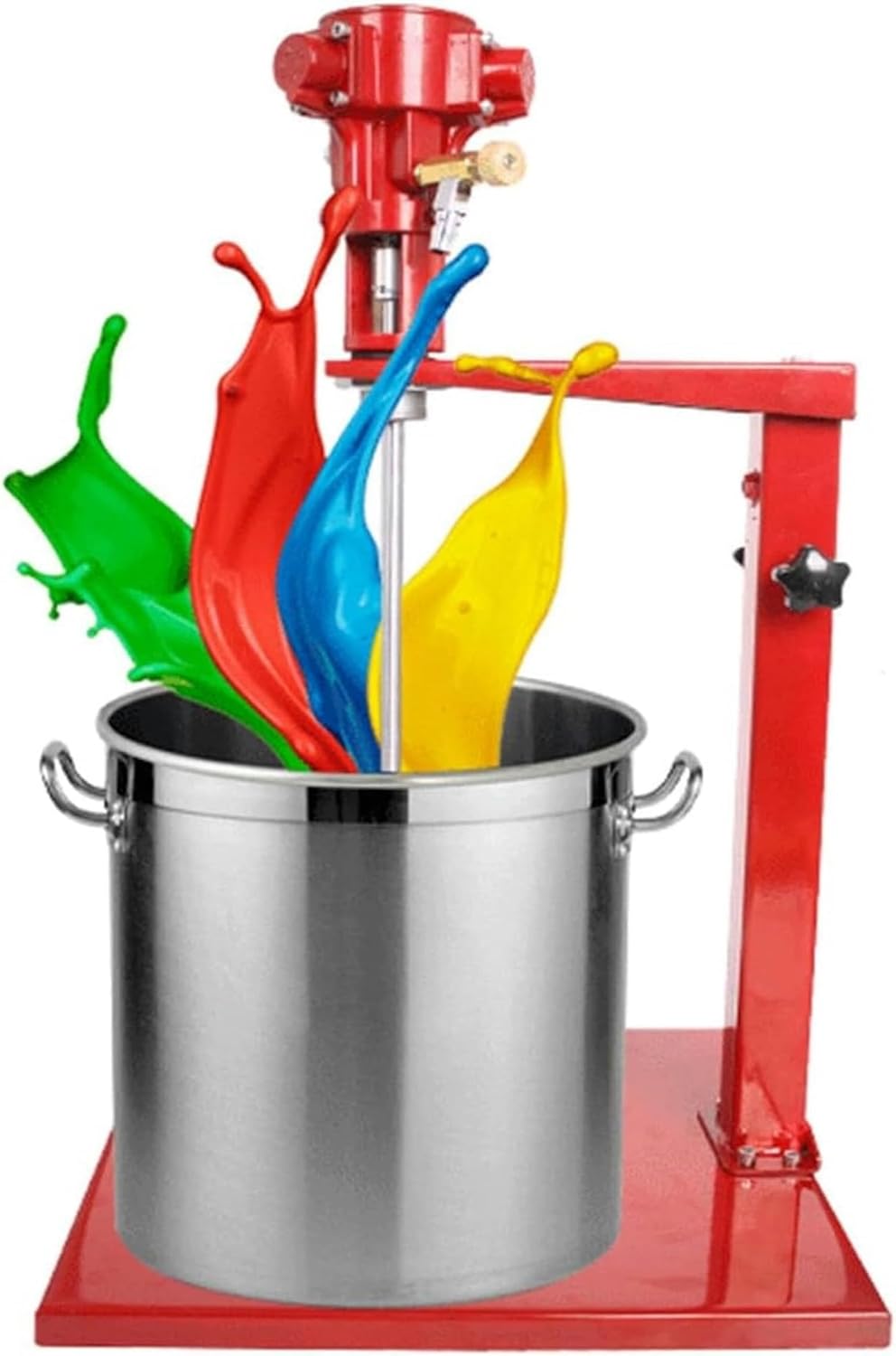 5 Gal/20 L Lifting Paint Stirring Machine, Pneumatic Paint Mixer Agitator, Liquid Coating Agitator for Paint Coating Materials