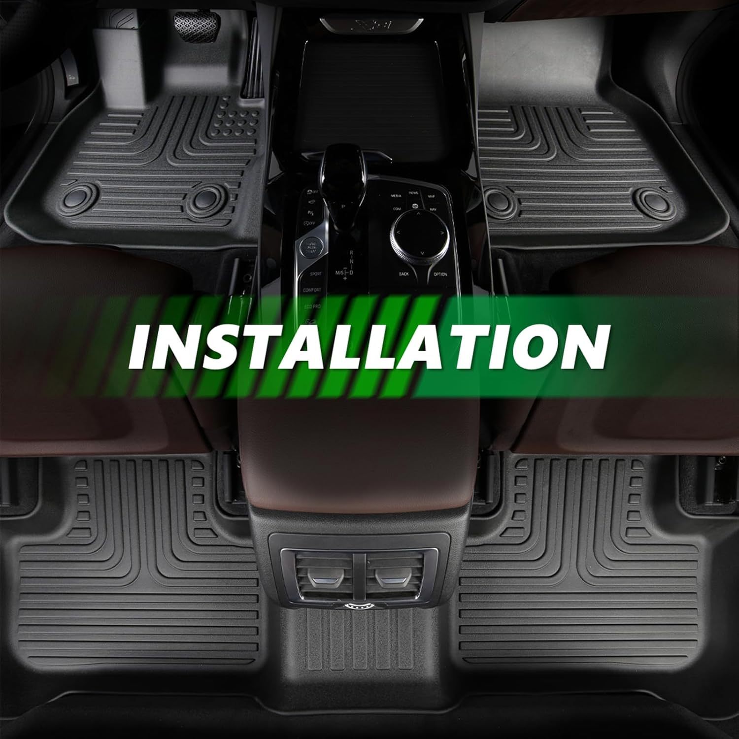 for Nissan Ariya Floor Mats 2023 2024 2025 Car Mats for Nissan Ariya Accessories All Weather Floor Mats Cargo Liner 2023-2025