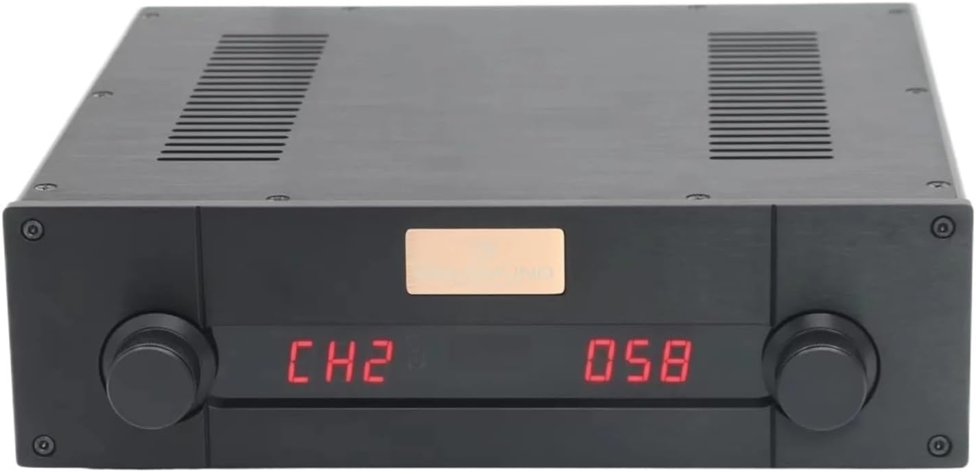 STR12A 12AU7/ECC82 Tube Remote Control Preamplifier HiFi Audio 4 in 1 Out Reference Cary SLP-90 Preamplifier Circuit(230V,with PSVANE ECC82)