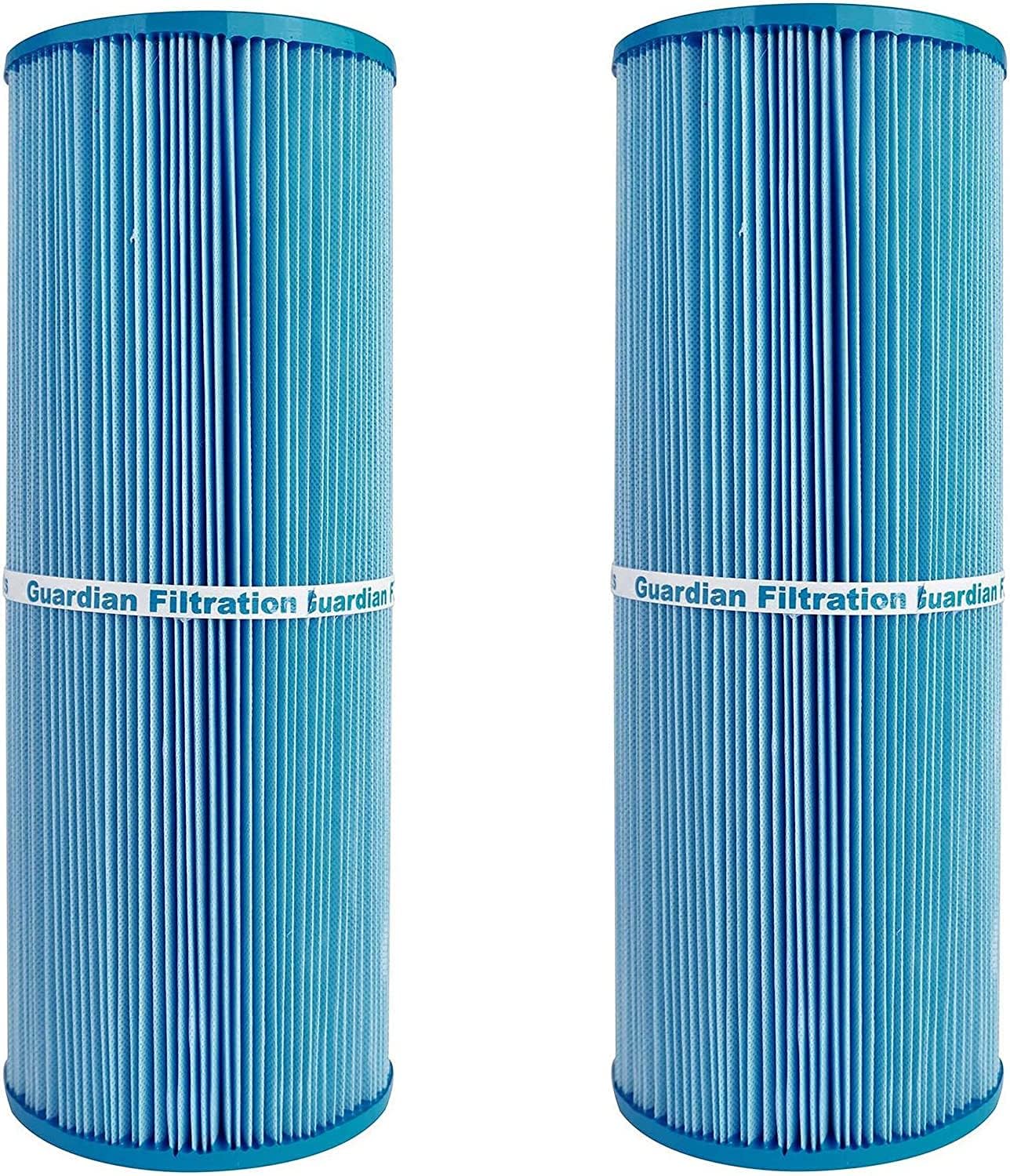 Guardian Filtration Products Spa Filter Cartridge 413-106-02M Two-Pack Replacement for Pleatco PRB25-IN, Unicel C-4326, C4326, and Filbur FC-2375 | Easy to Clean