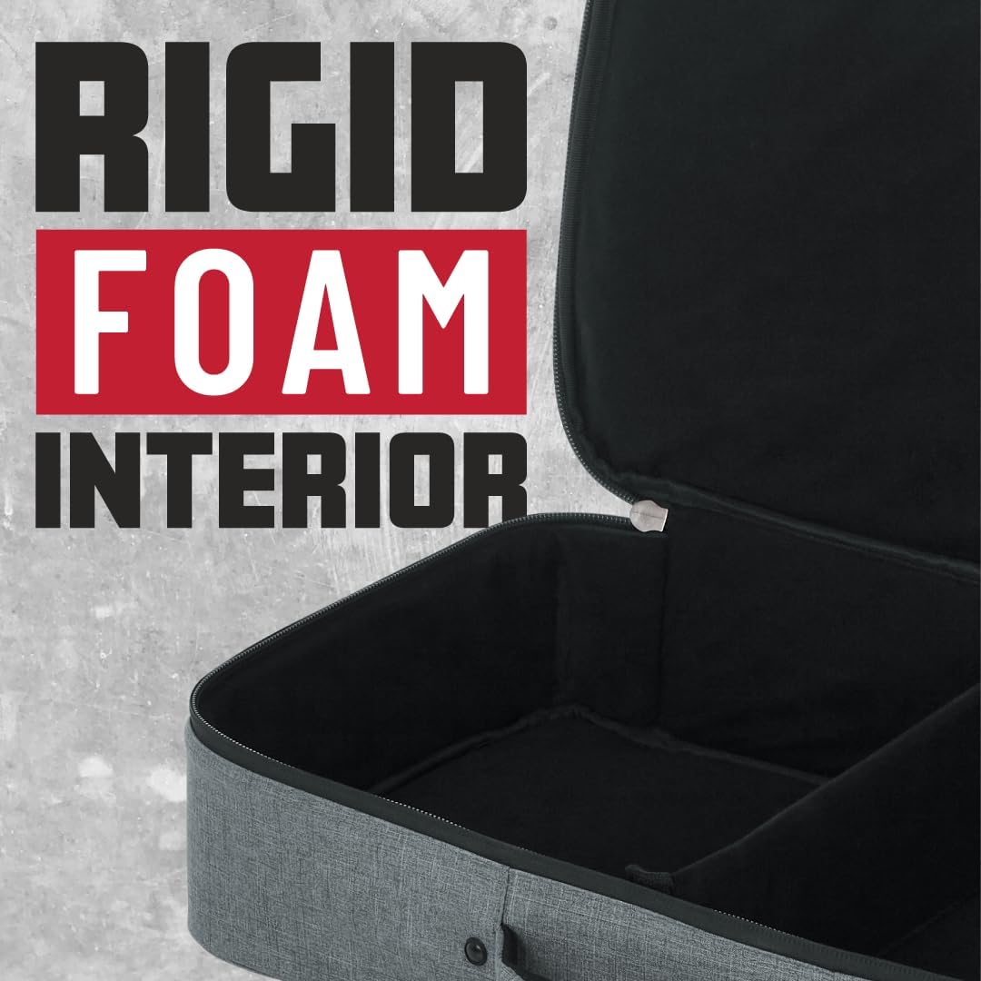 Gator Cases Transit Series Add-On Accessory Gear Bag, Grey Exterior (GT-1407-GRY)