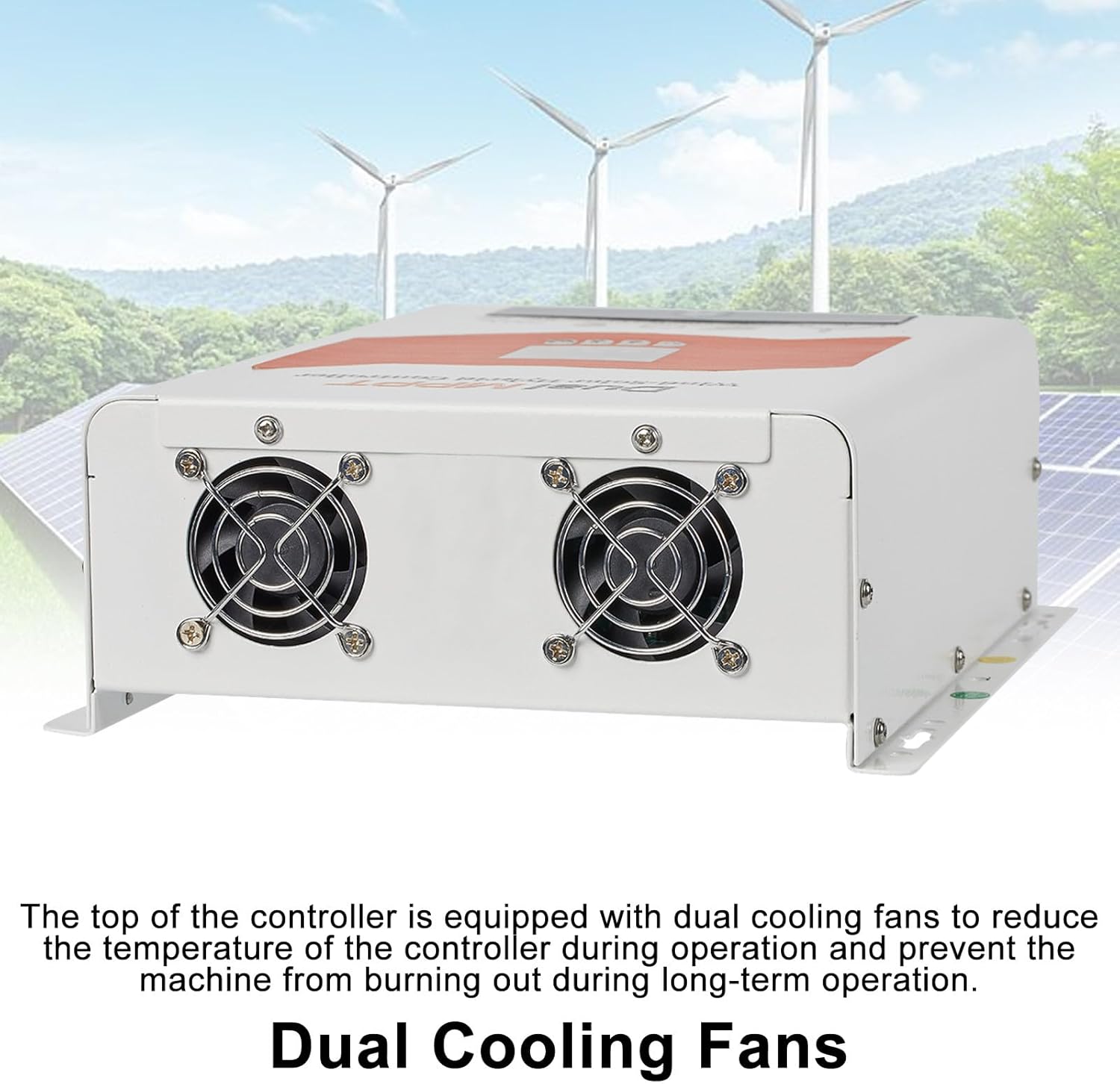 5000W Dual Mppt Solar Wind Controller Mppt, 12V/24V/48V Hybrid Charge Regulator, with External Dump Load 48V